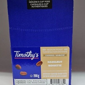 Café Timothy's aromatisé  Noisette